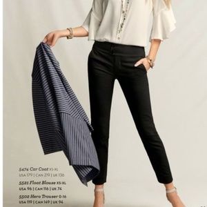 cabi #5502 Hero Black Trouser Pants - Size 12